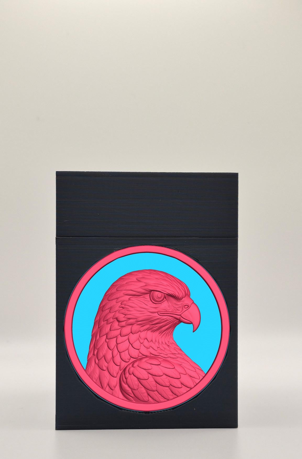 Eagle Card Box — Black