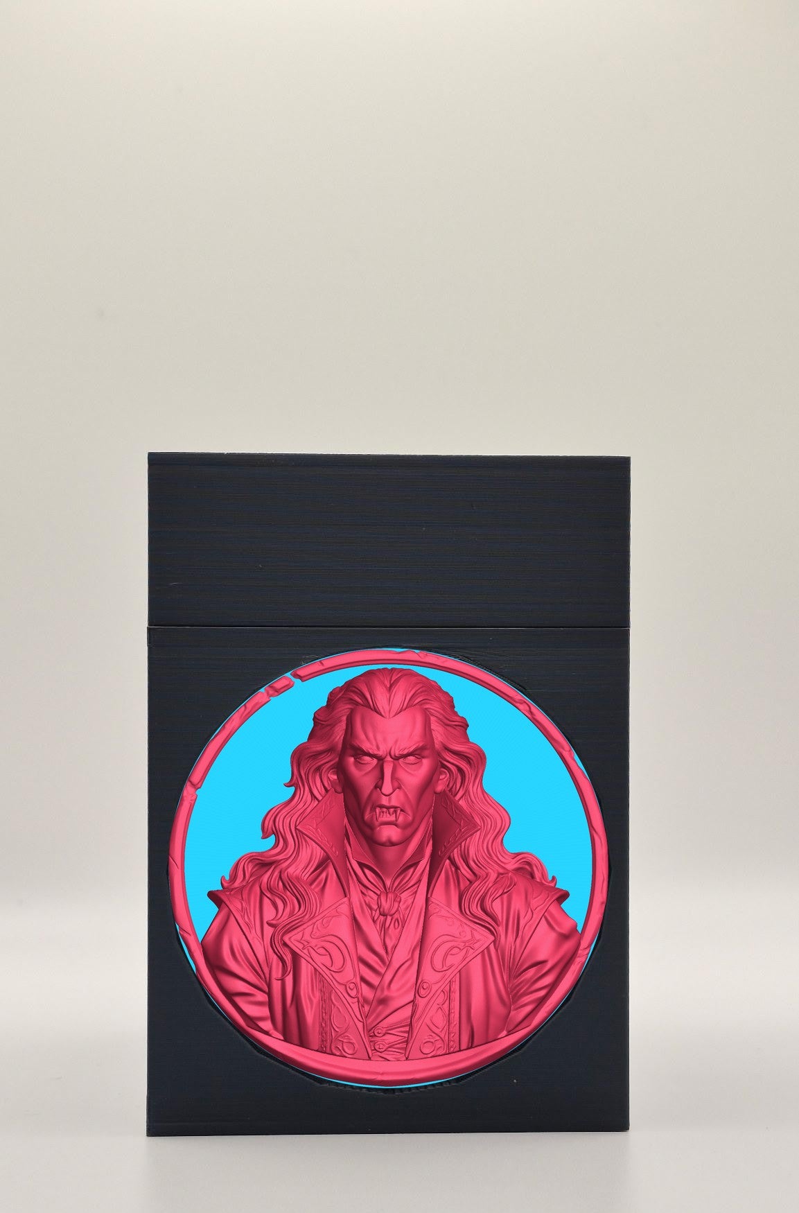 Gothic Vampire Card Box — Black