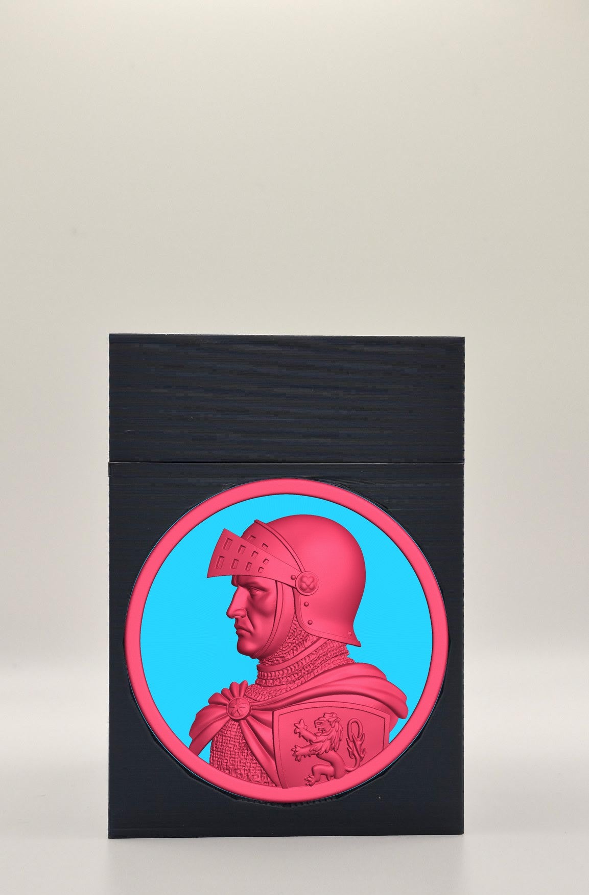 Knight Card Box — Black