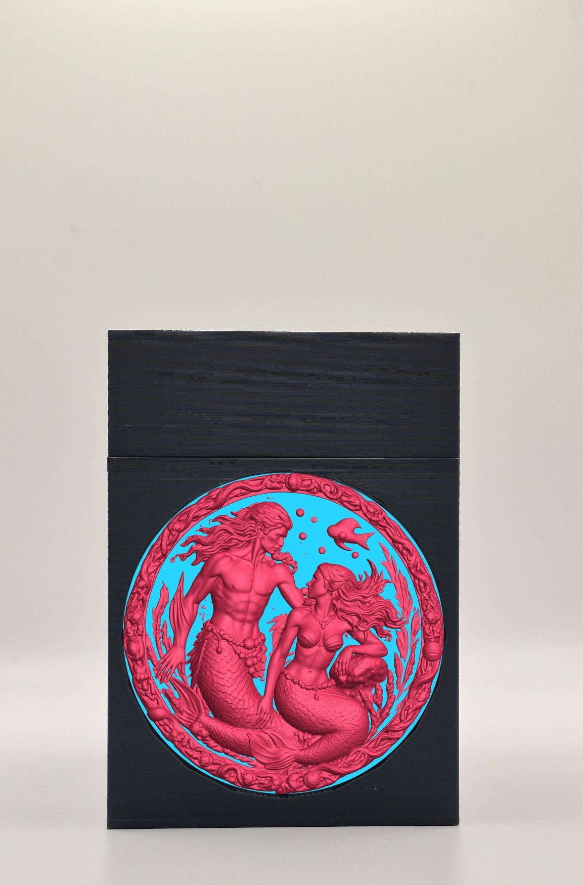 Merfolk Card Box — Black