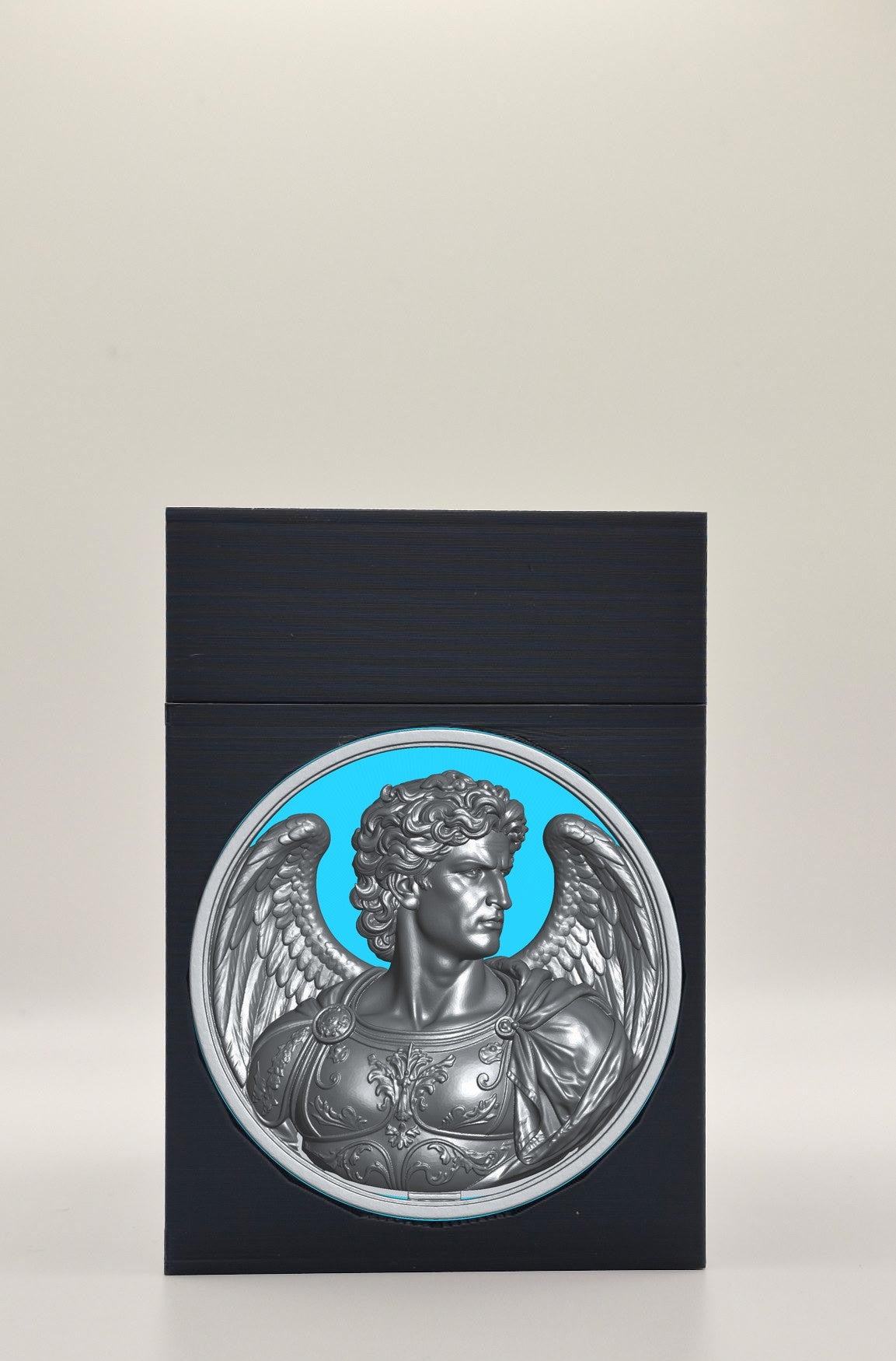 Angel Card Box — Black