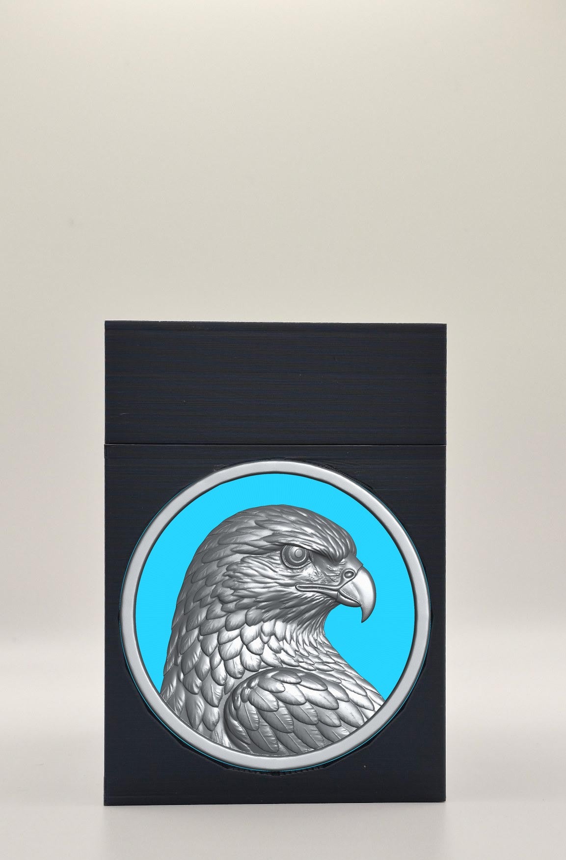 Eagle Card Box — Black