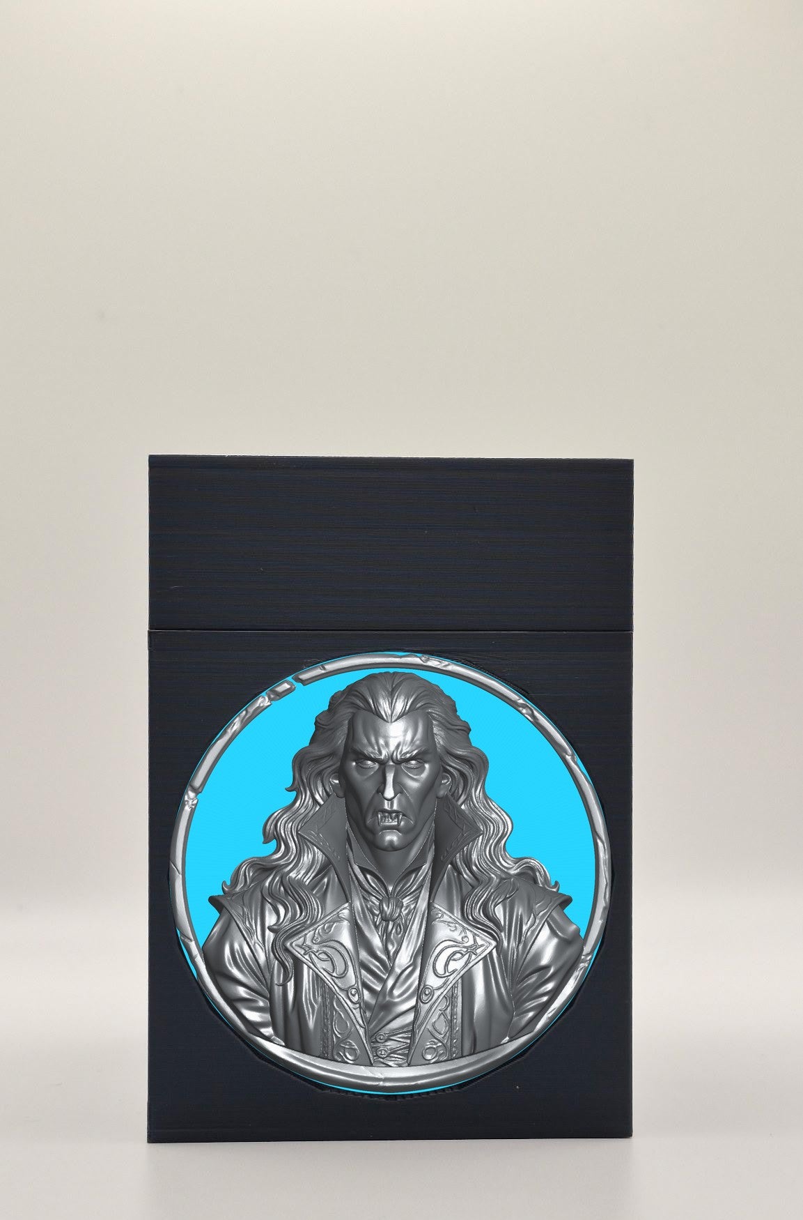 Gothic Vampire Card Box — Black