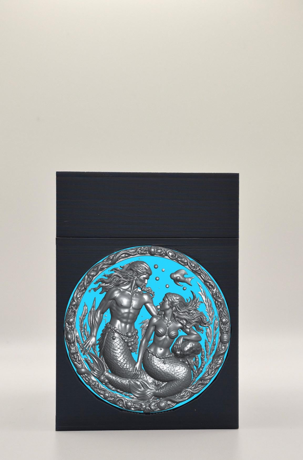 Merfolk Card Box — Black