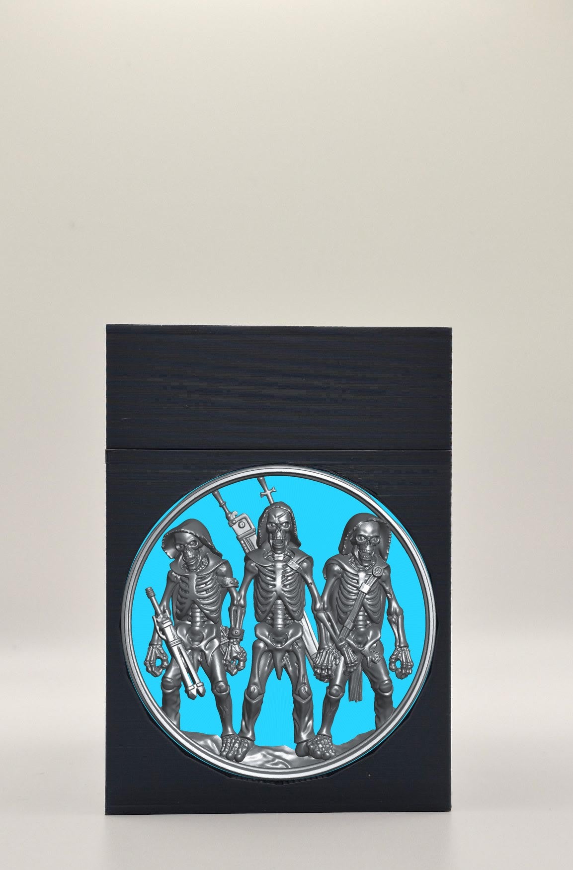 Skeleton Army Card Box — Black