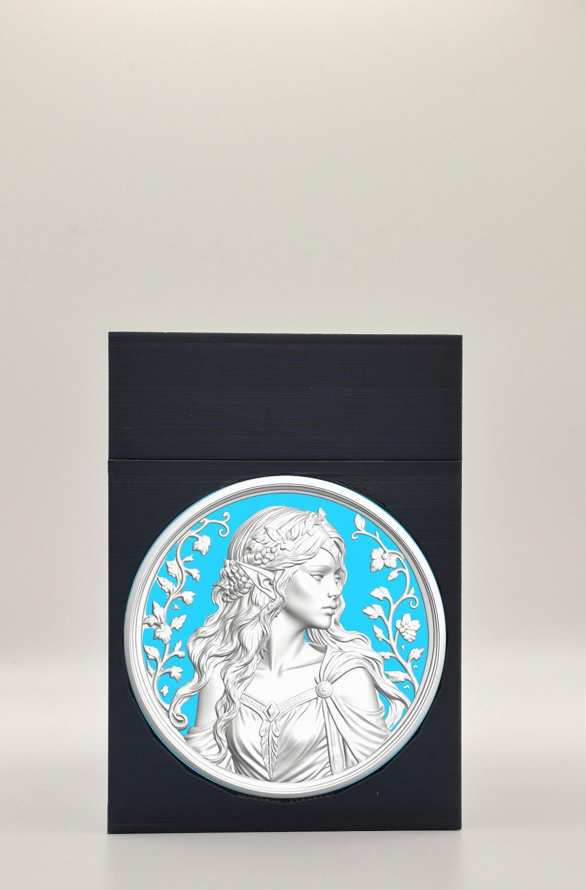 Elf Maiden Card Box — Black
