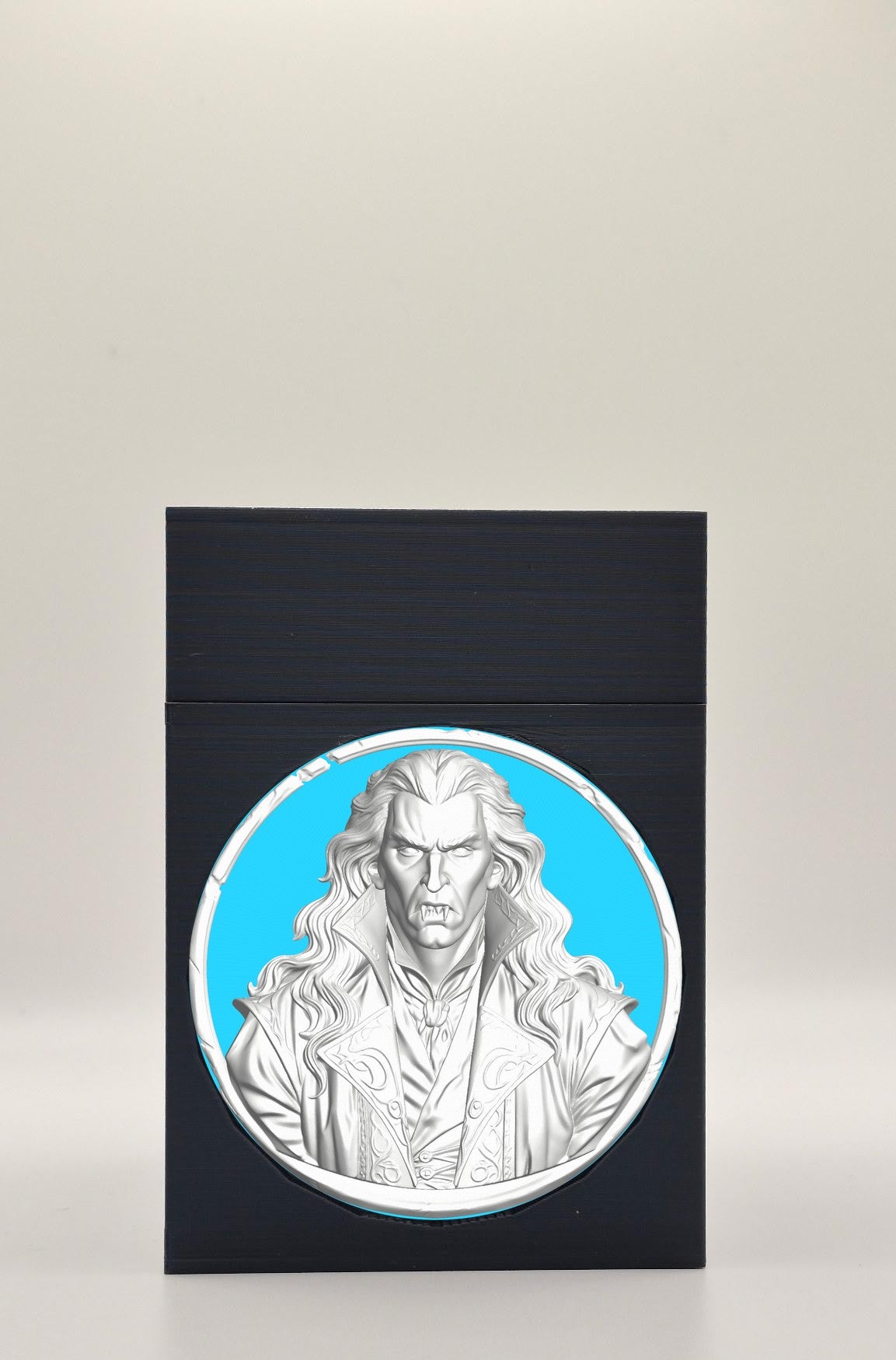 Gothic Vampire Card Box — Black
