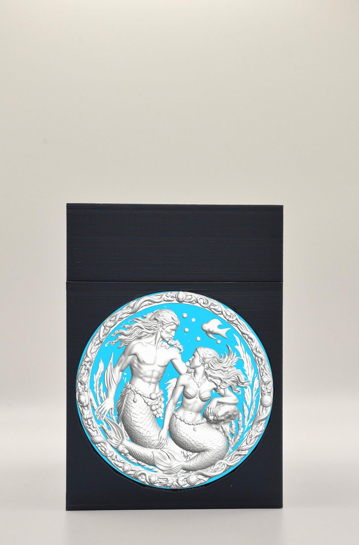 Merfolk Card Box — Black