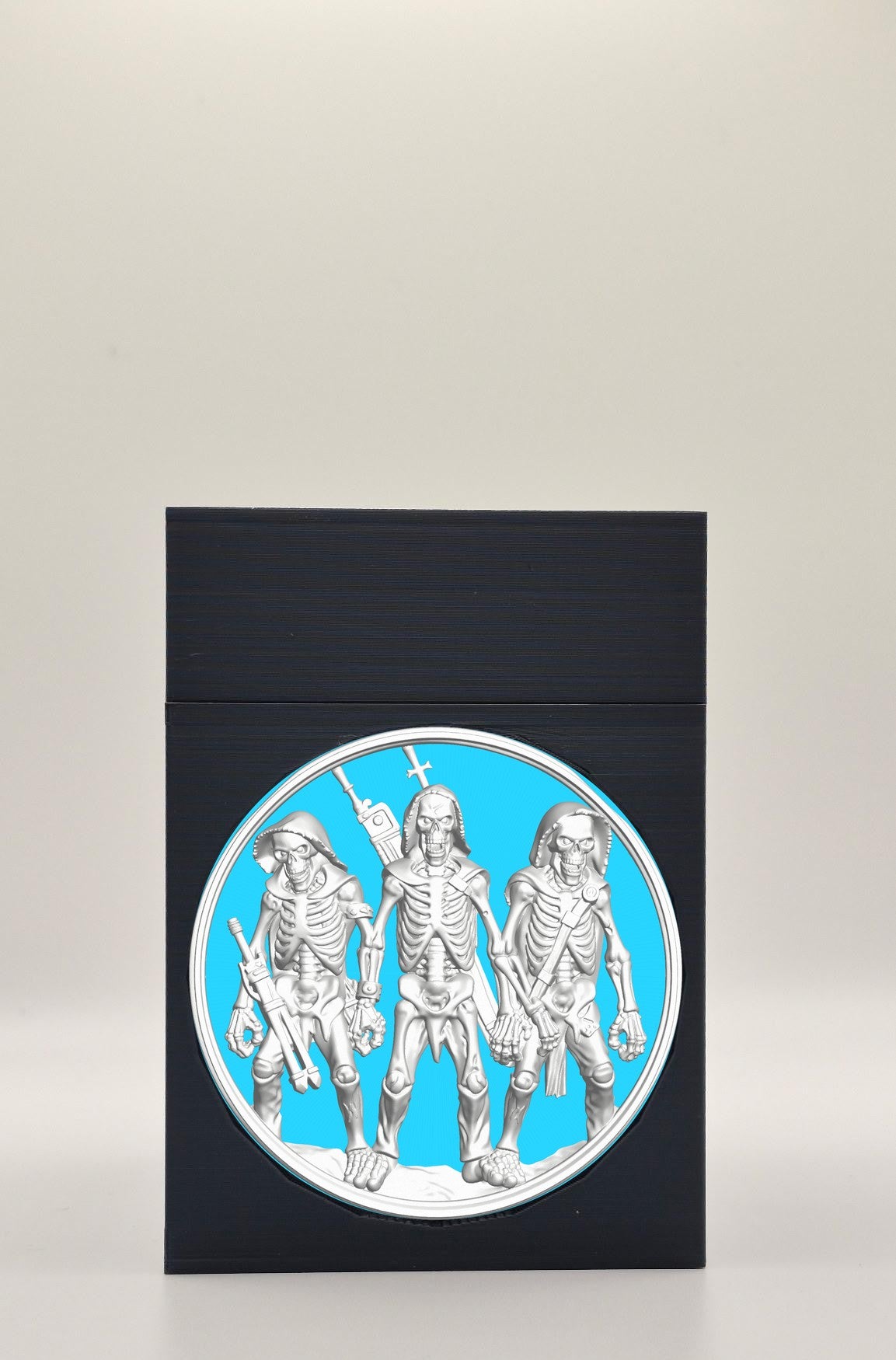 Skeleton Army Card Box — Black
