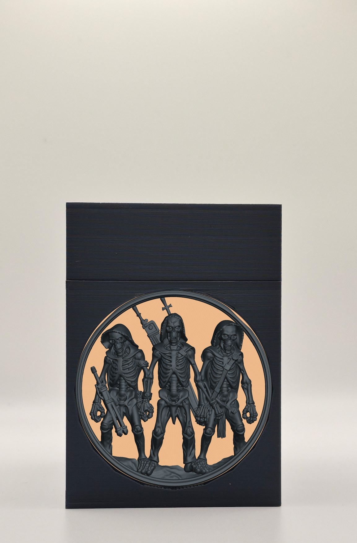Skeleton Army Card Box — Black