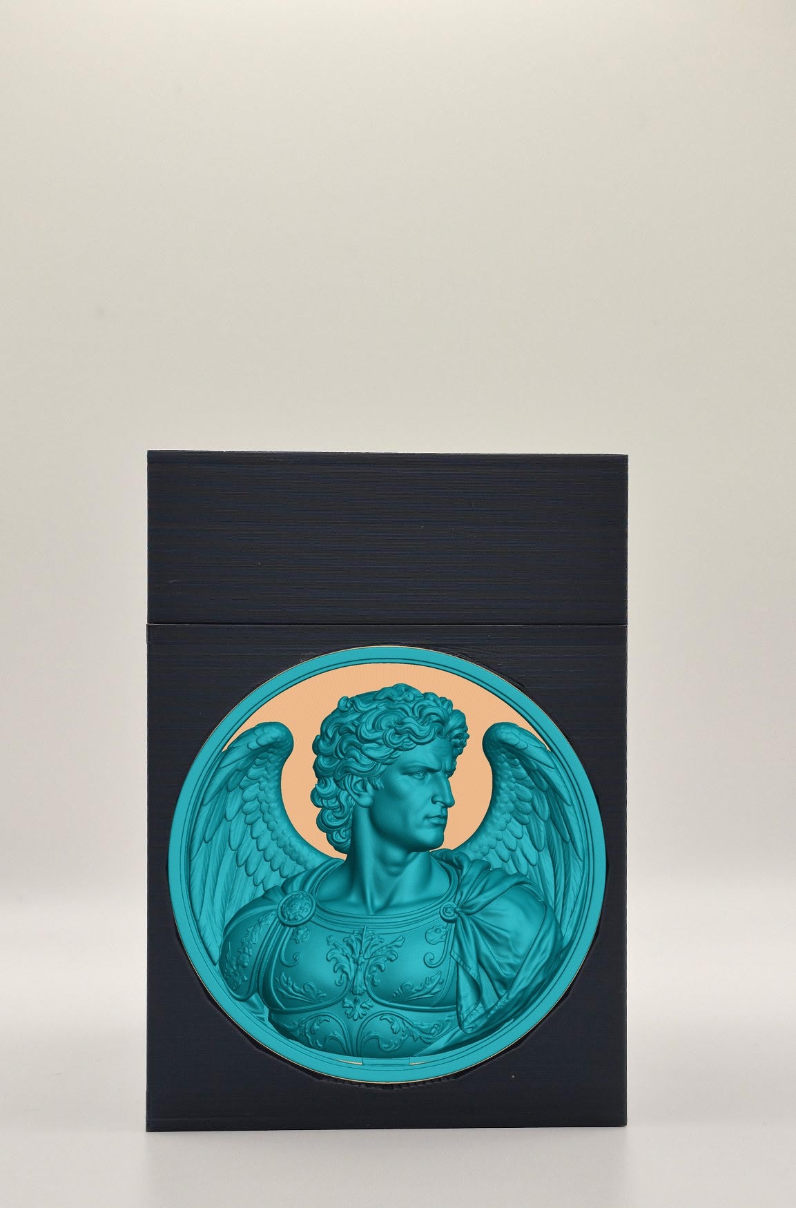 Angel Card Box — Black
