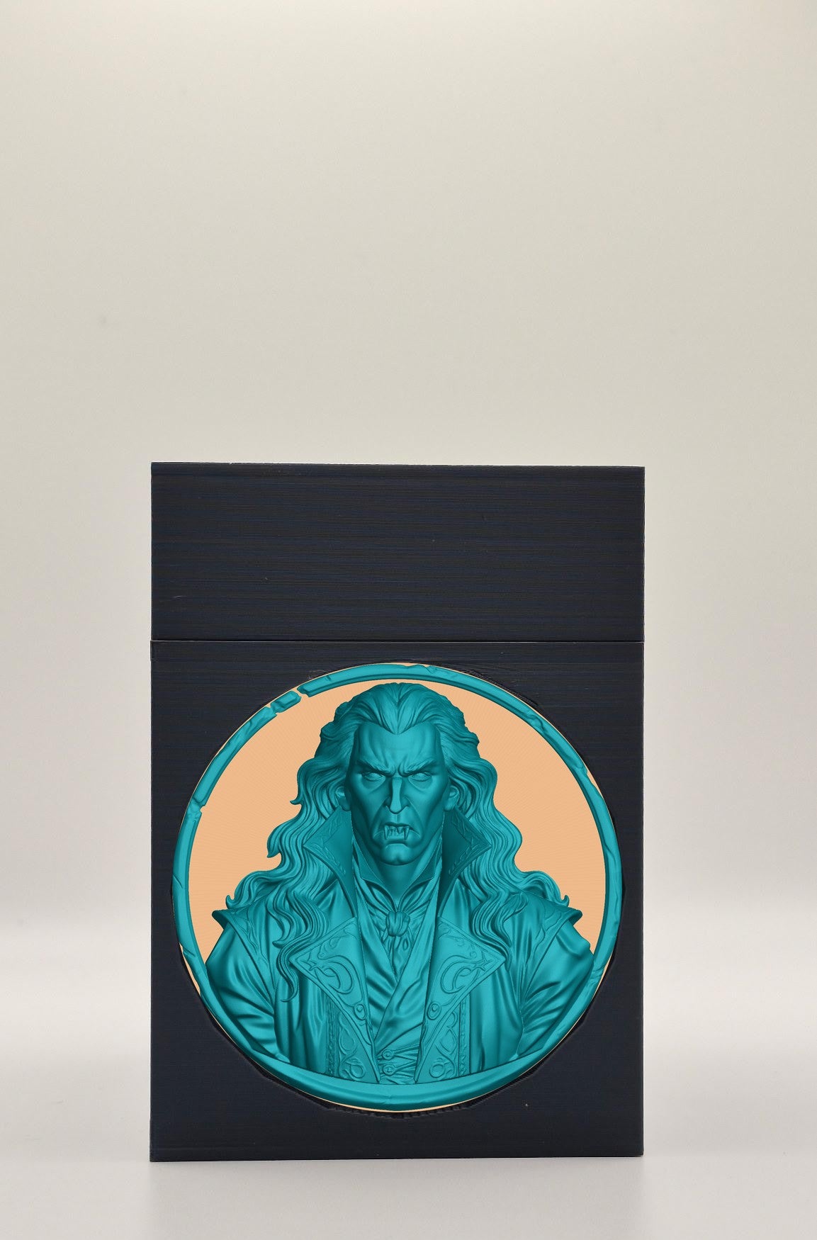 Gothic Vampire Card Box — Black