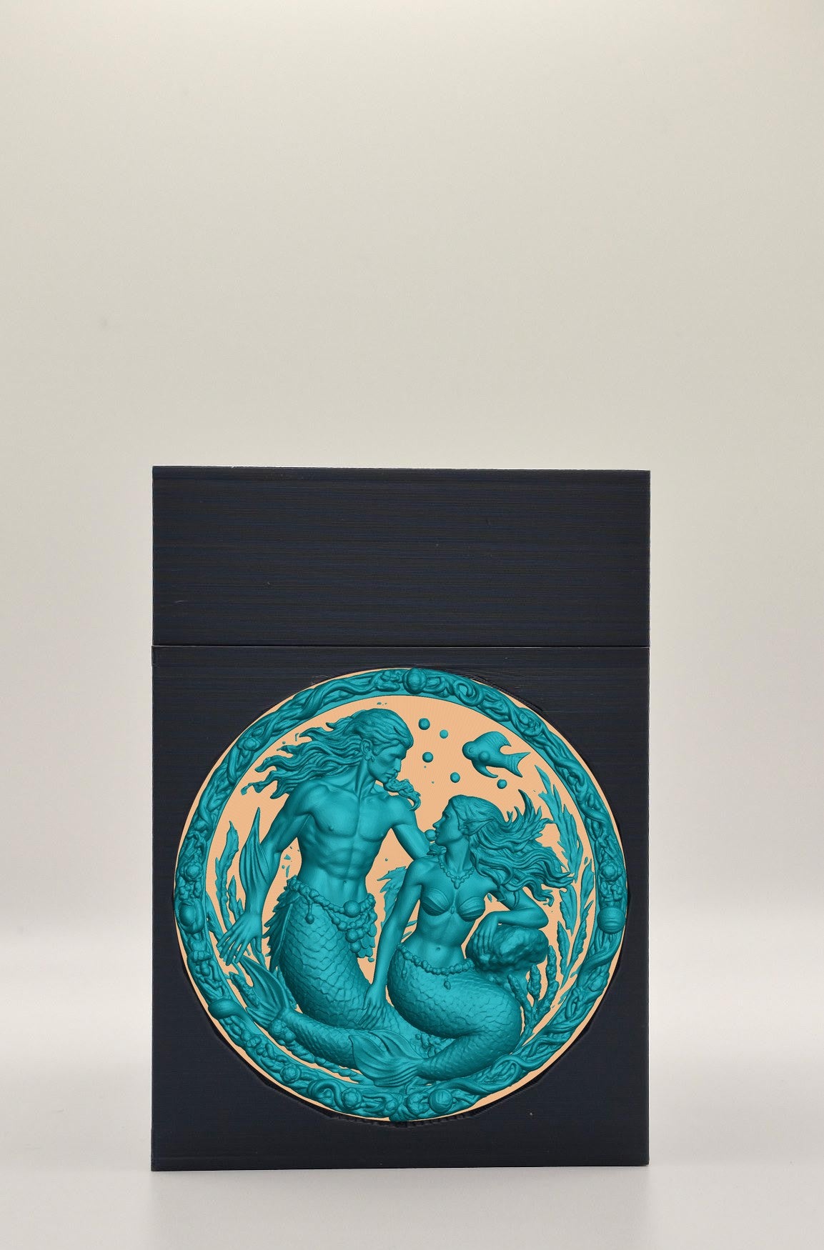 Merfolk Card Box — Black