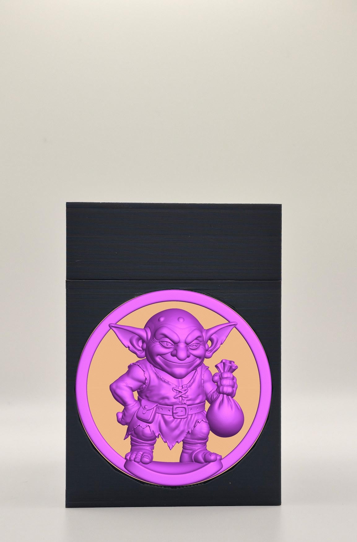Greedy Goblin Card Box — Black
