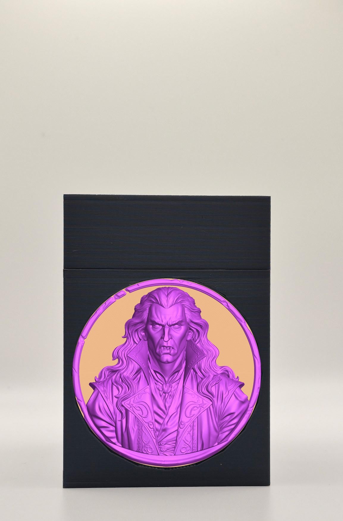 Gothic Vampire Card Box — Black