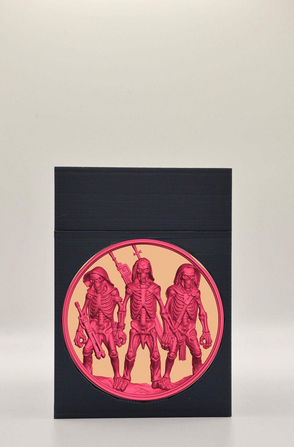 Skeleton Army Card Box — Black