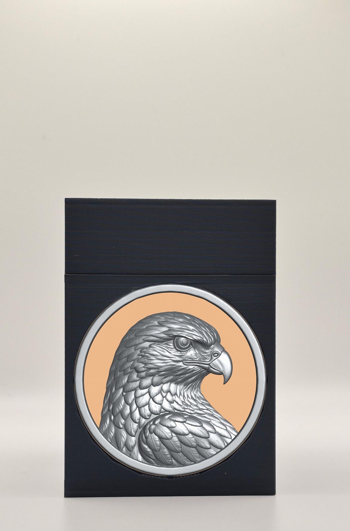 Eagle Card Box — Black