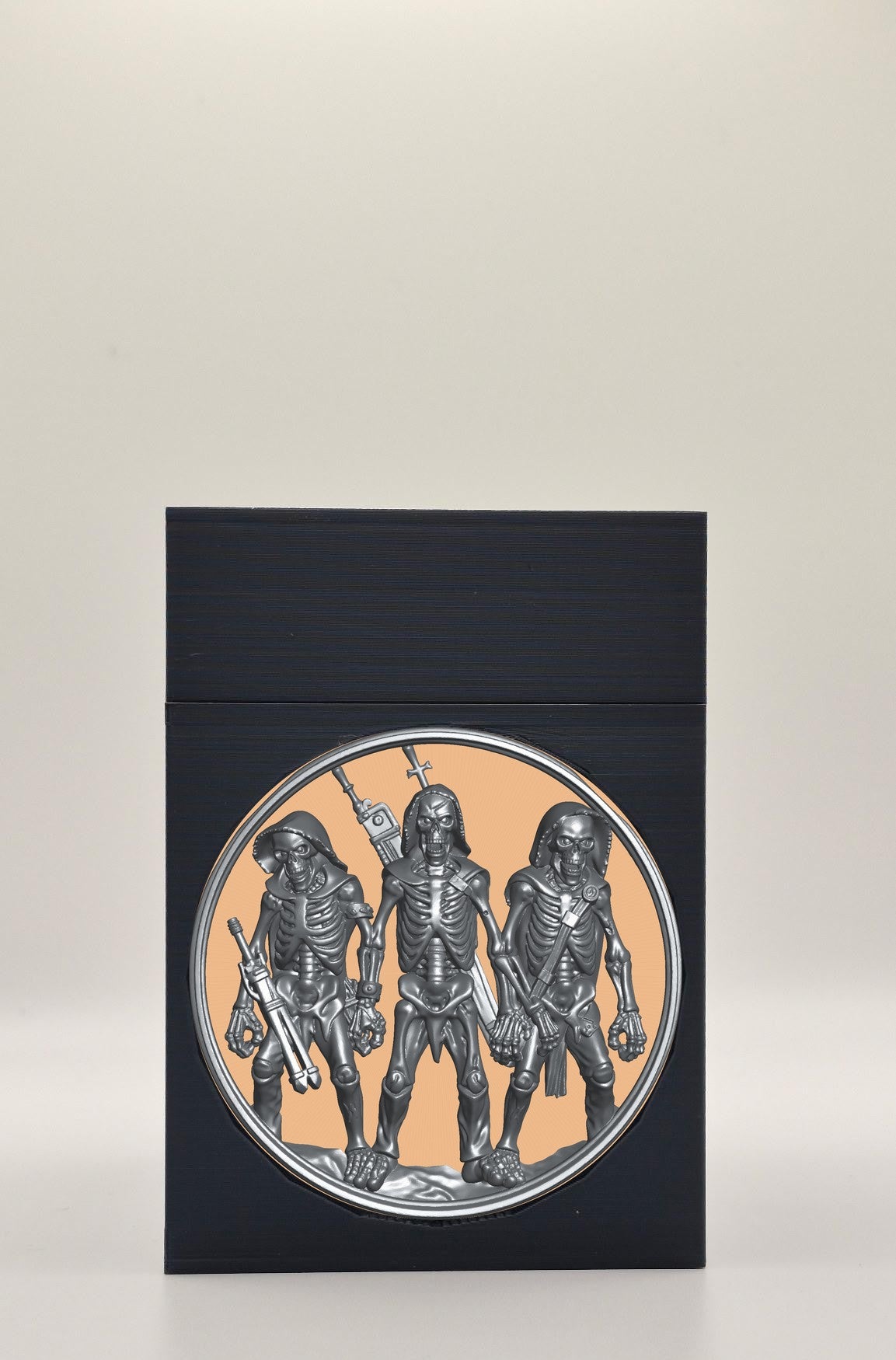 Skeleton Army Card Box — Black