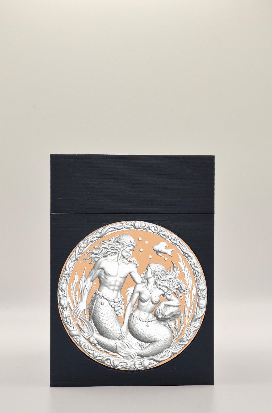 Merfolk Card Box — Black