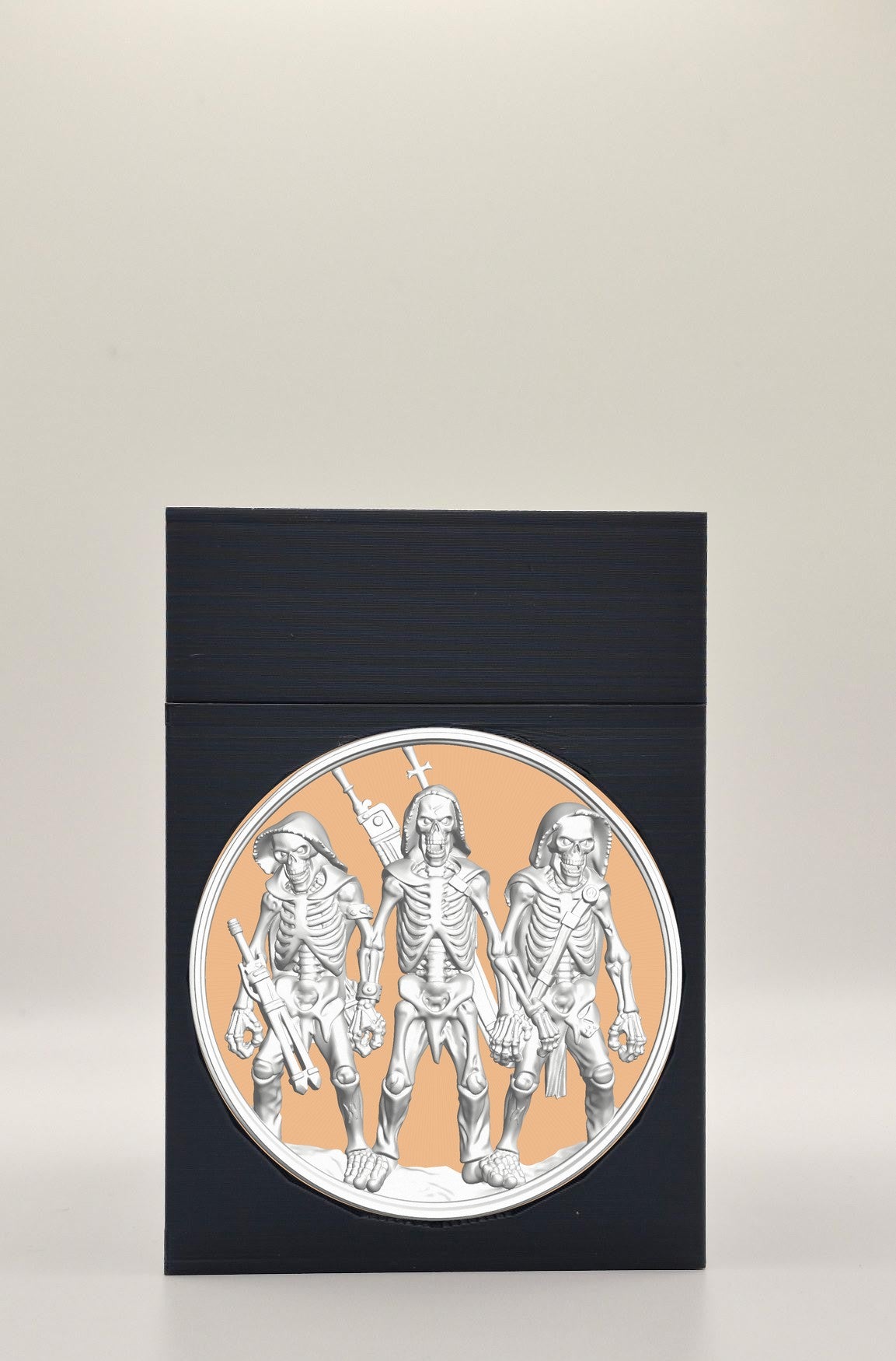Skeleton Army Card Box — Black