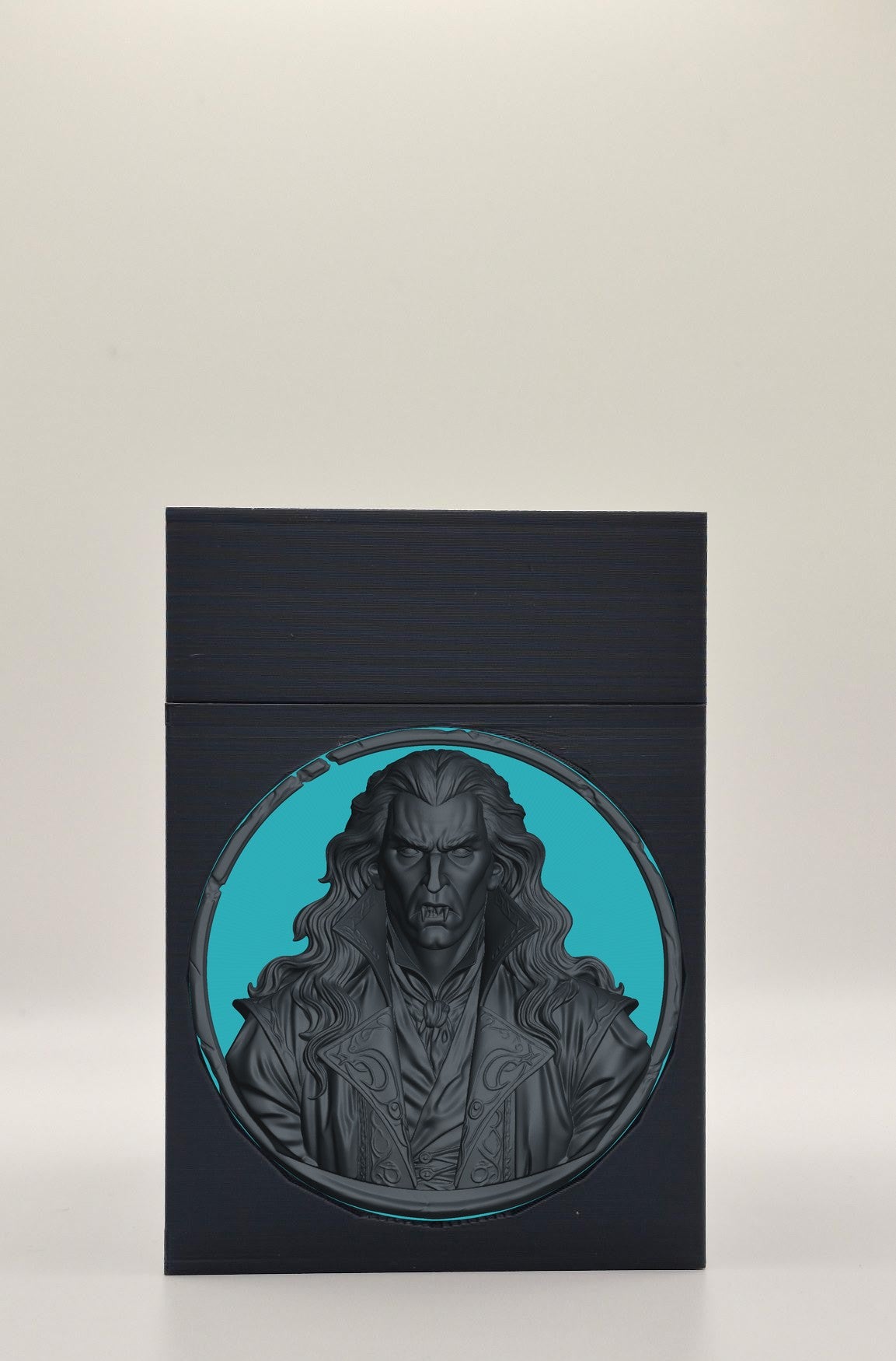 Gothic Vampire Card Box — Black