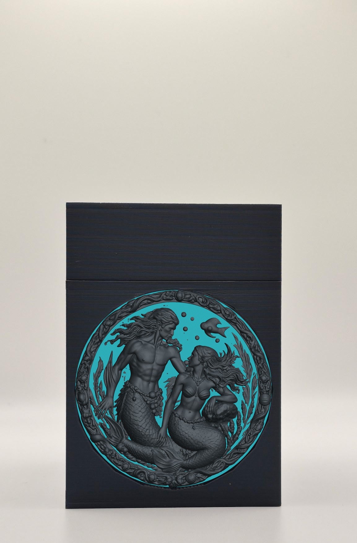 Merfolk Card Box — Black