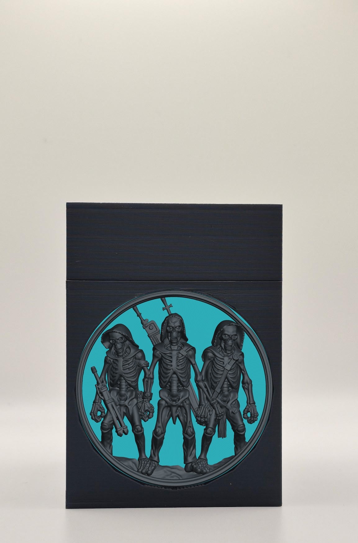 Skeleton Army Card Box — Black