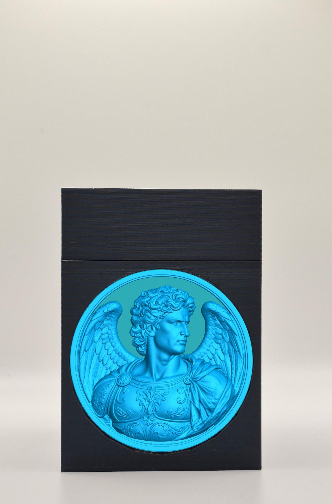 Angel Card Box — Black