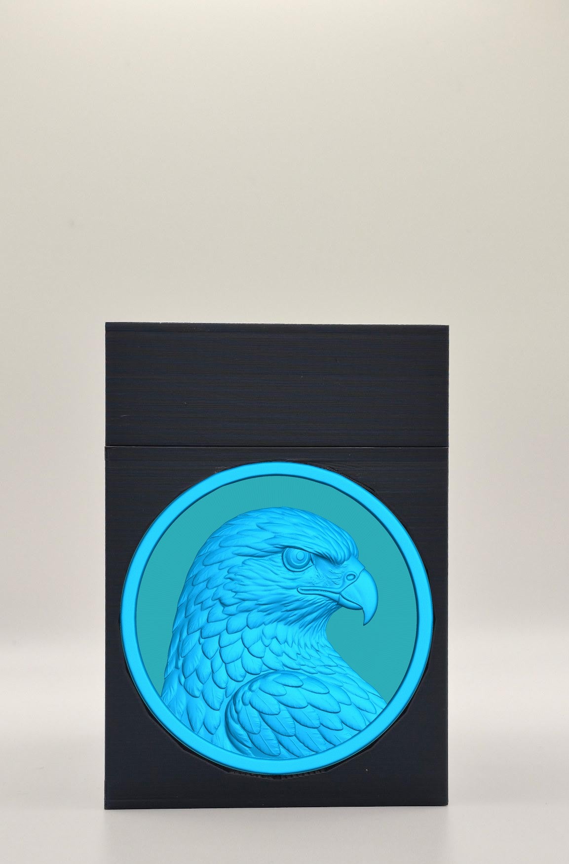 Eagle Card Box — Black