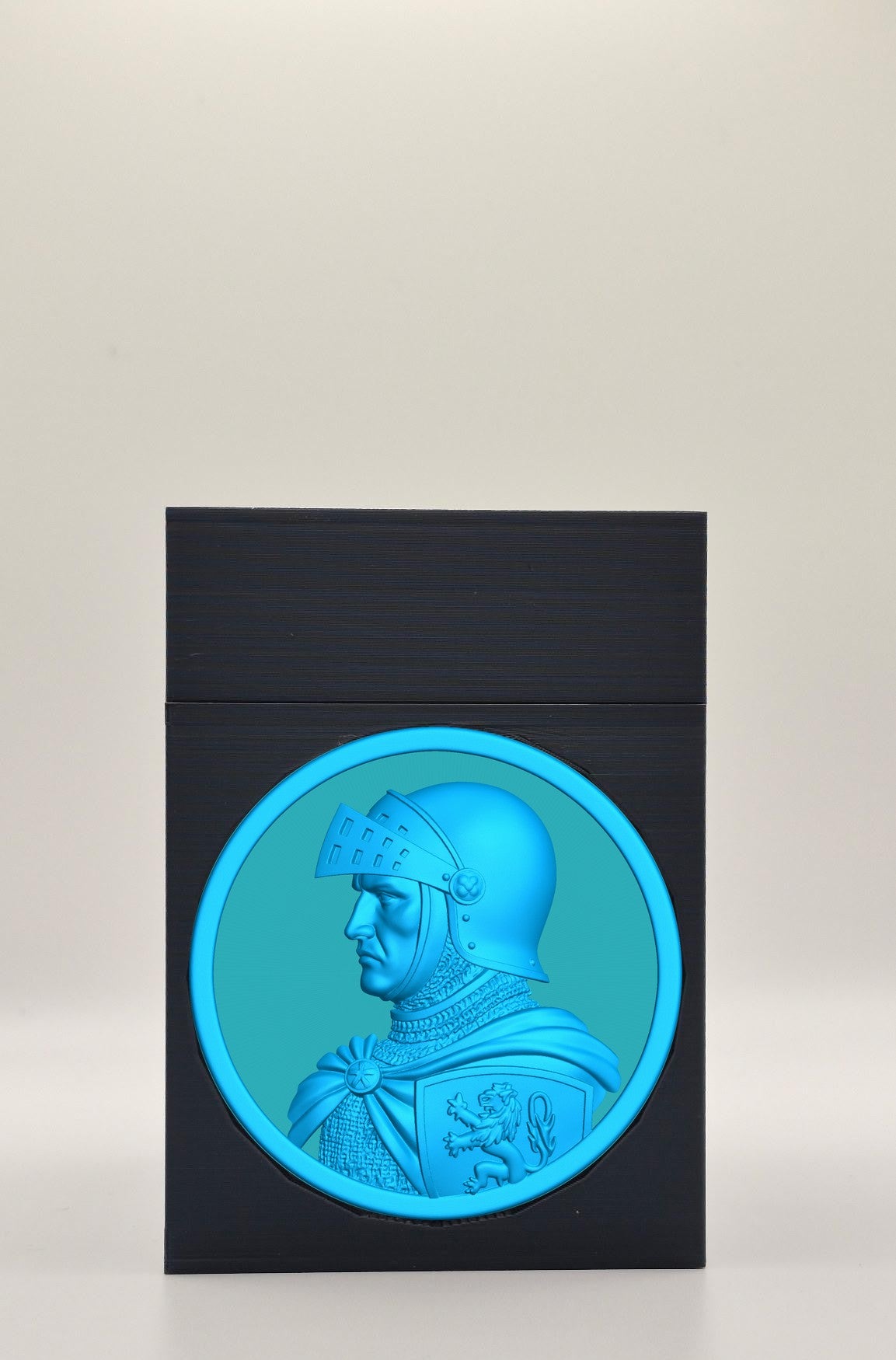 Knight Card Box — Black
