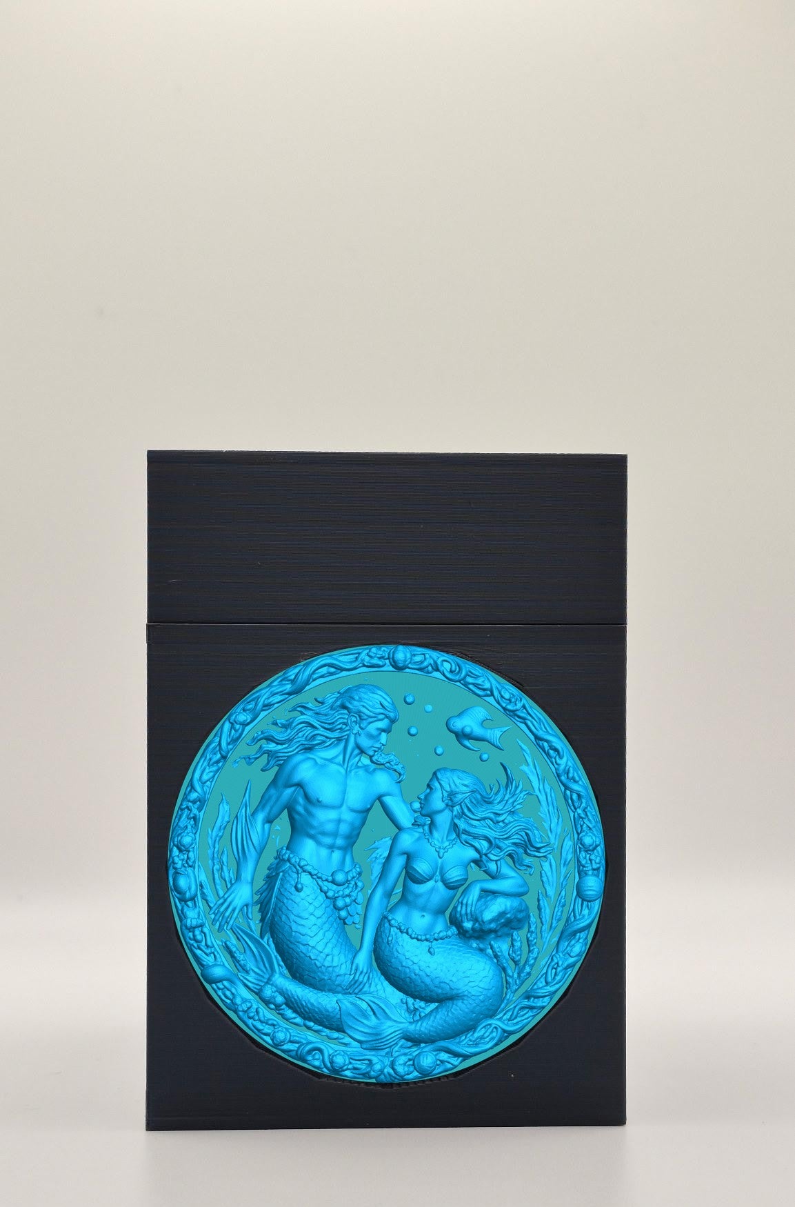 Merfolk Card Box — Black