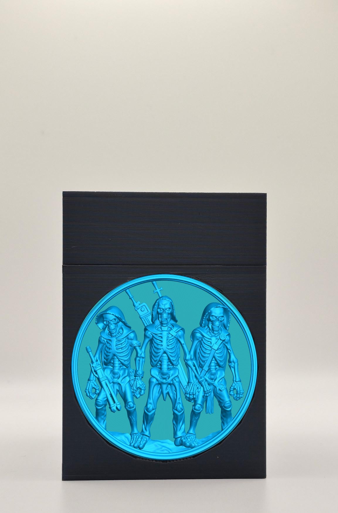 Skeleton Army Card Box — Black