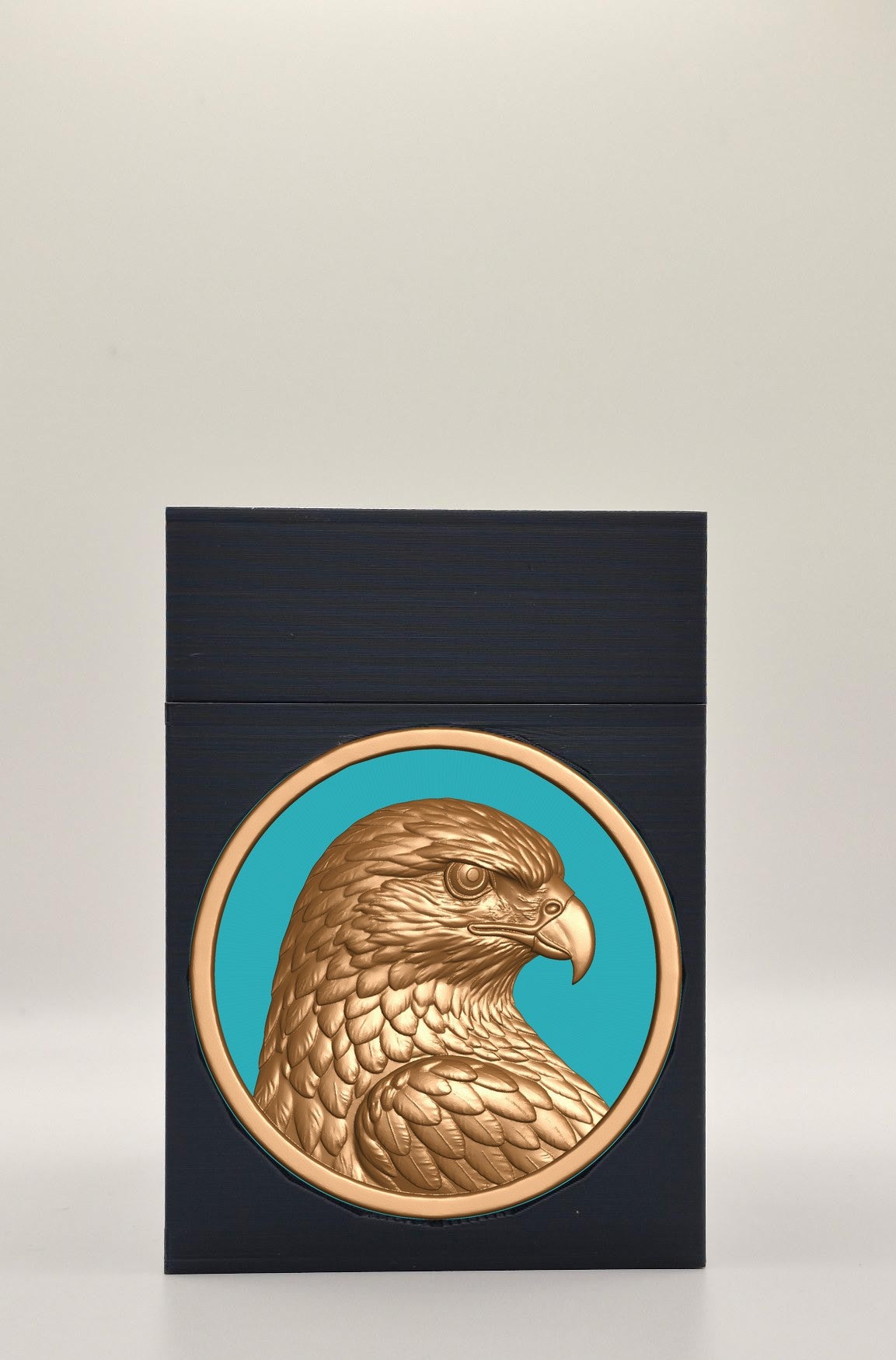 Eagle Card Box — Black