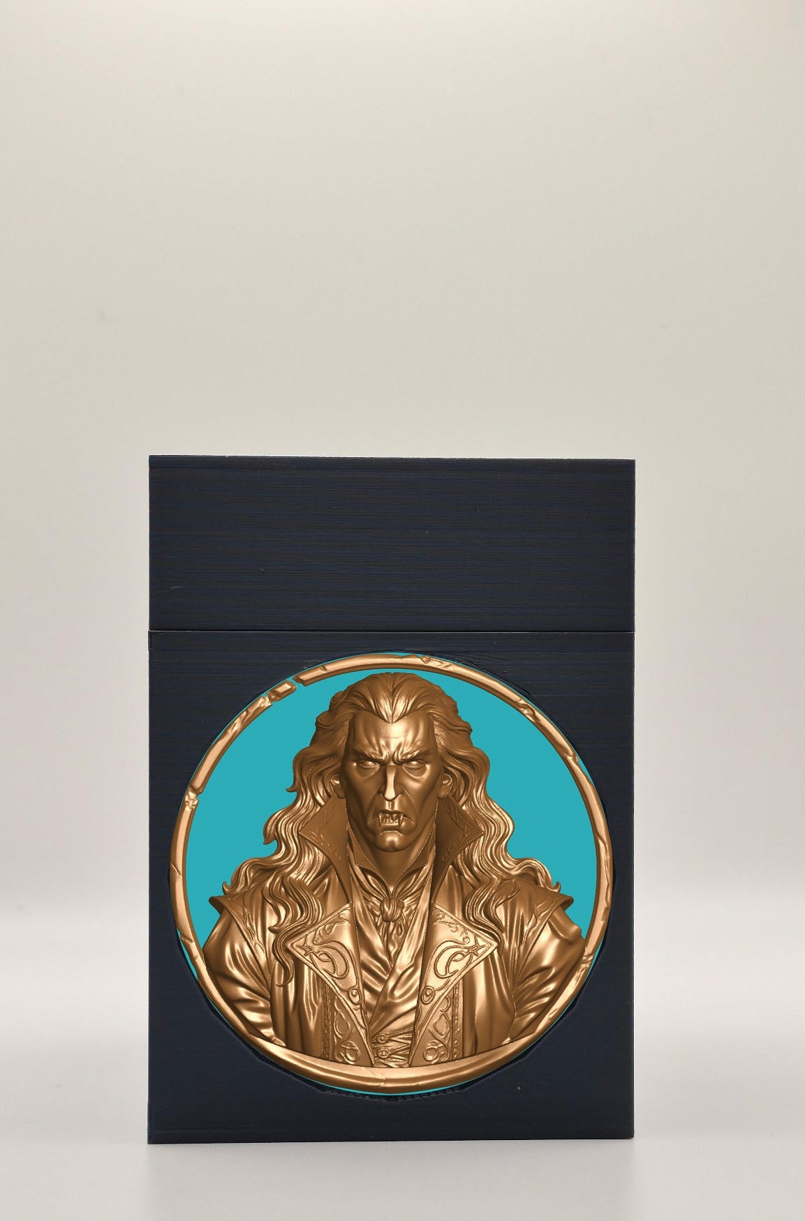 Gothic Vampire Card Box — Black