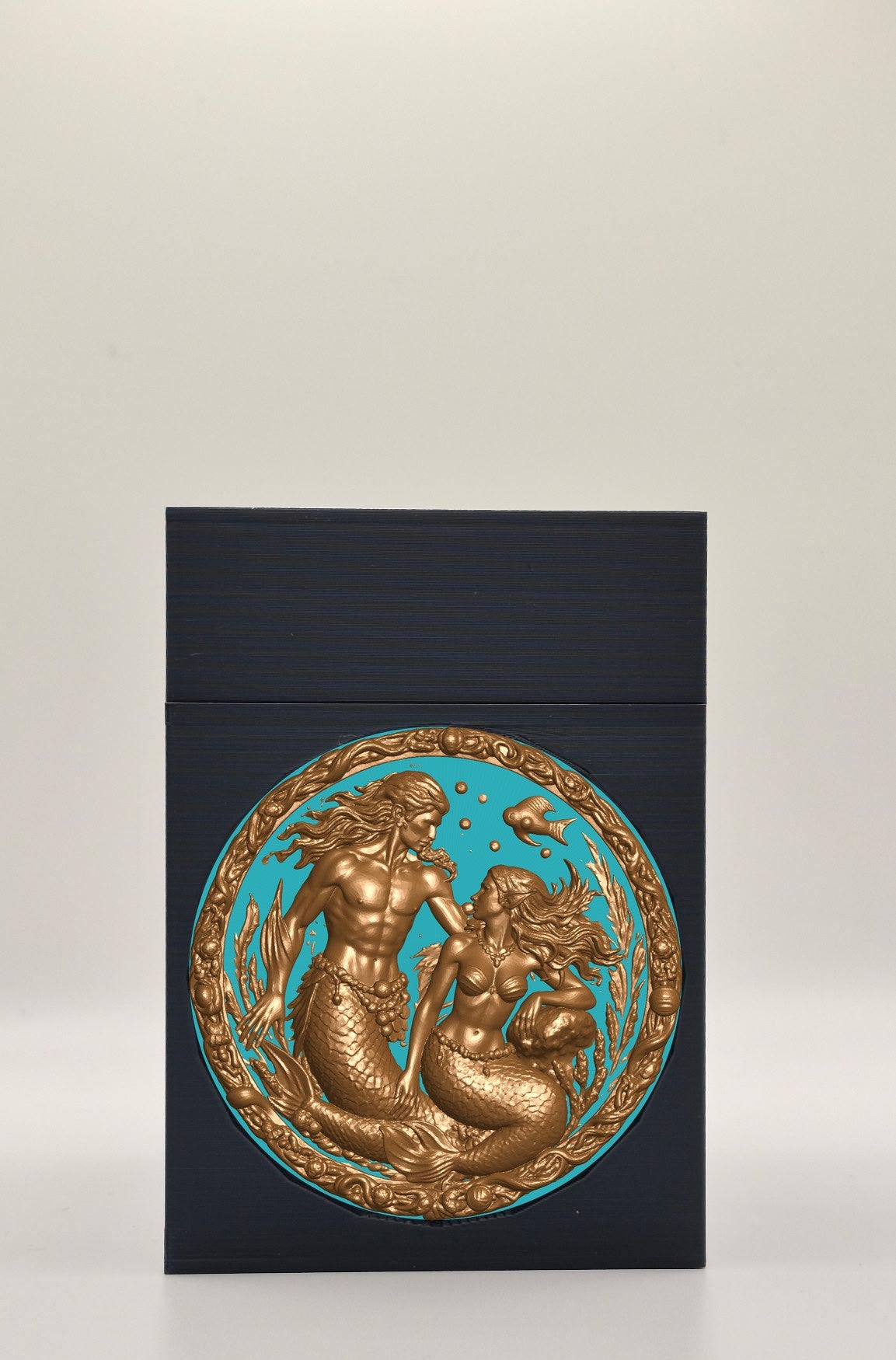 Merfolk Card Box — Black