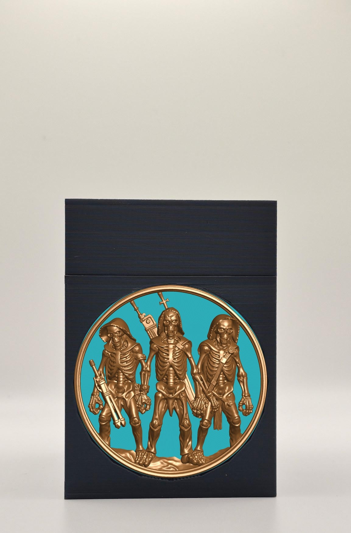 Skeleton Army Card Box — Black