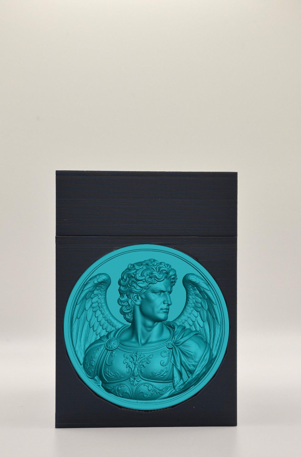 Angel Card Box — Black