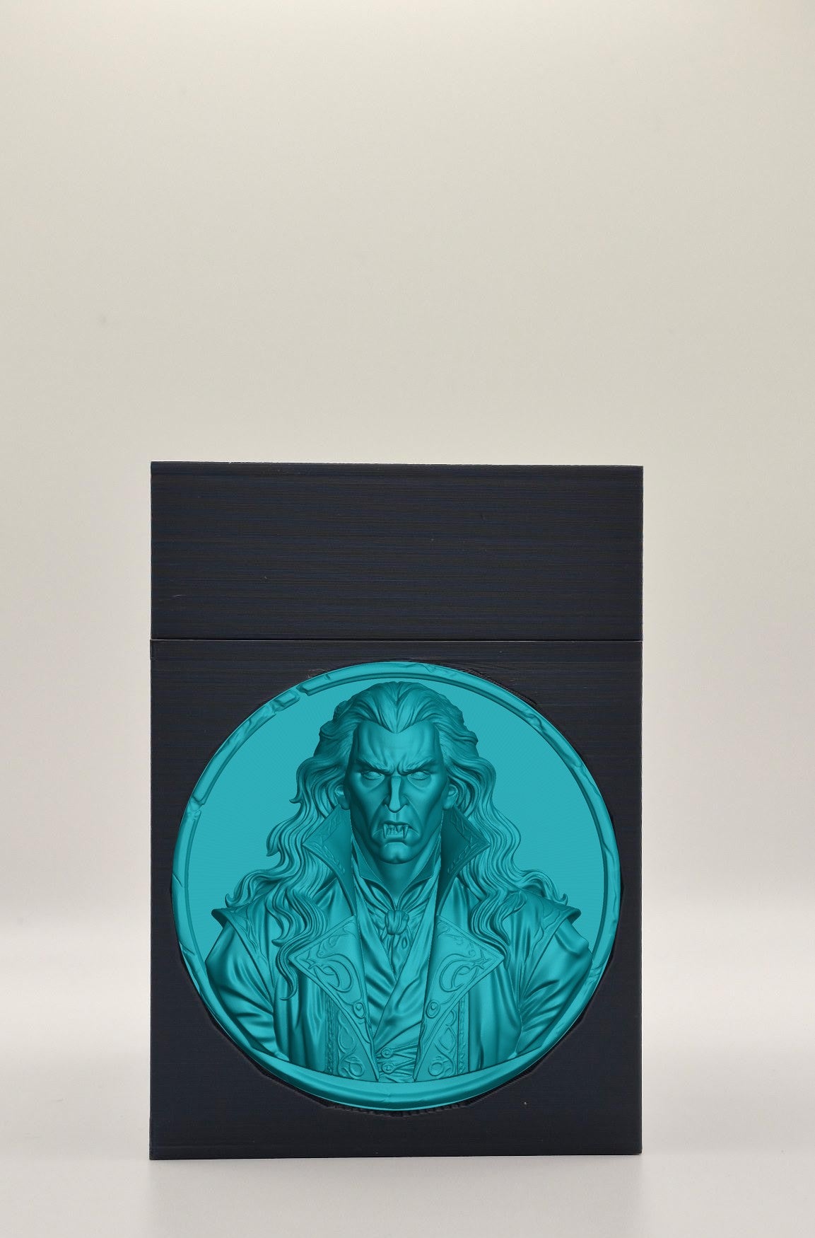 Gothic Vampire Card Box — Black