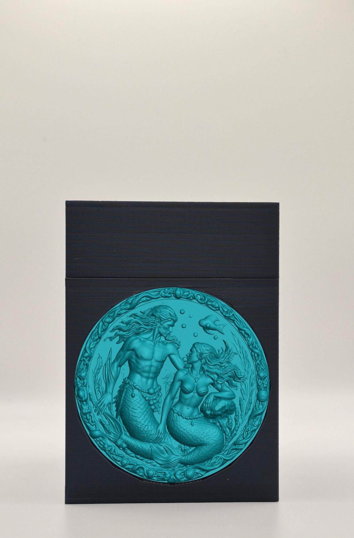Merfolk Card Box — Black