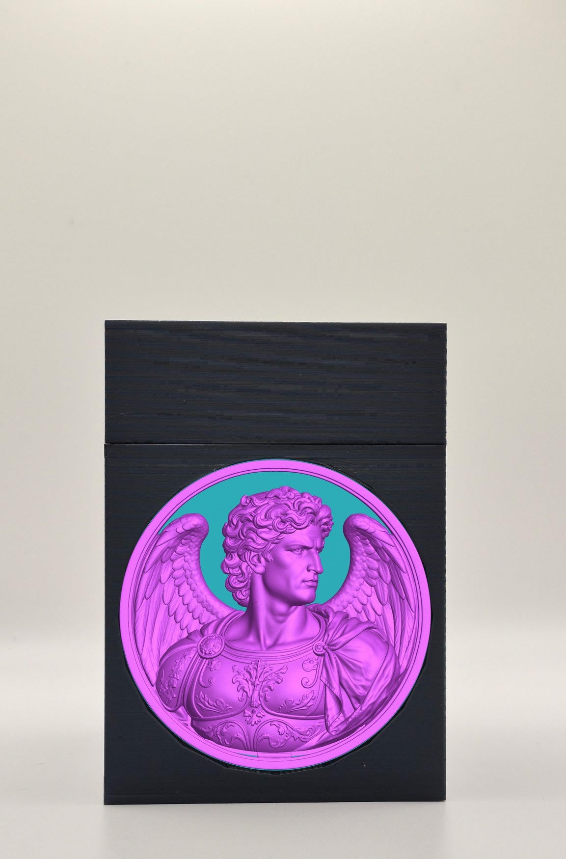 Angel Card Box — Black