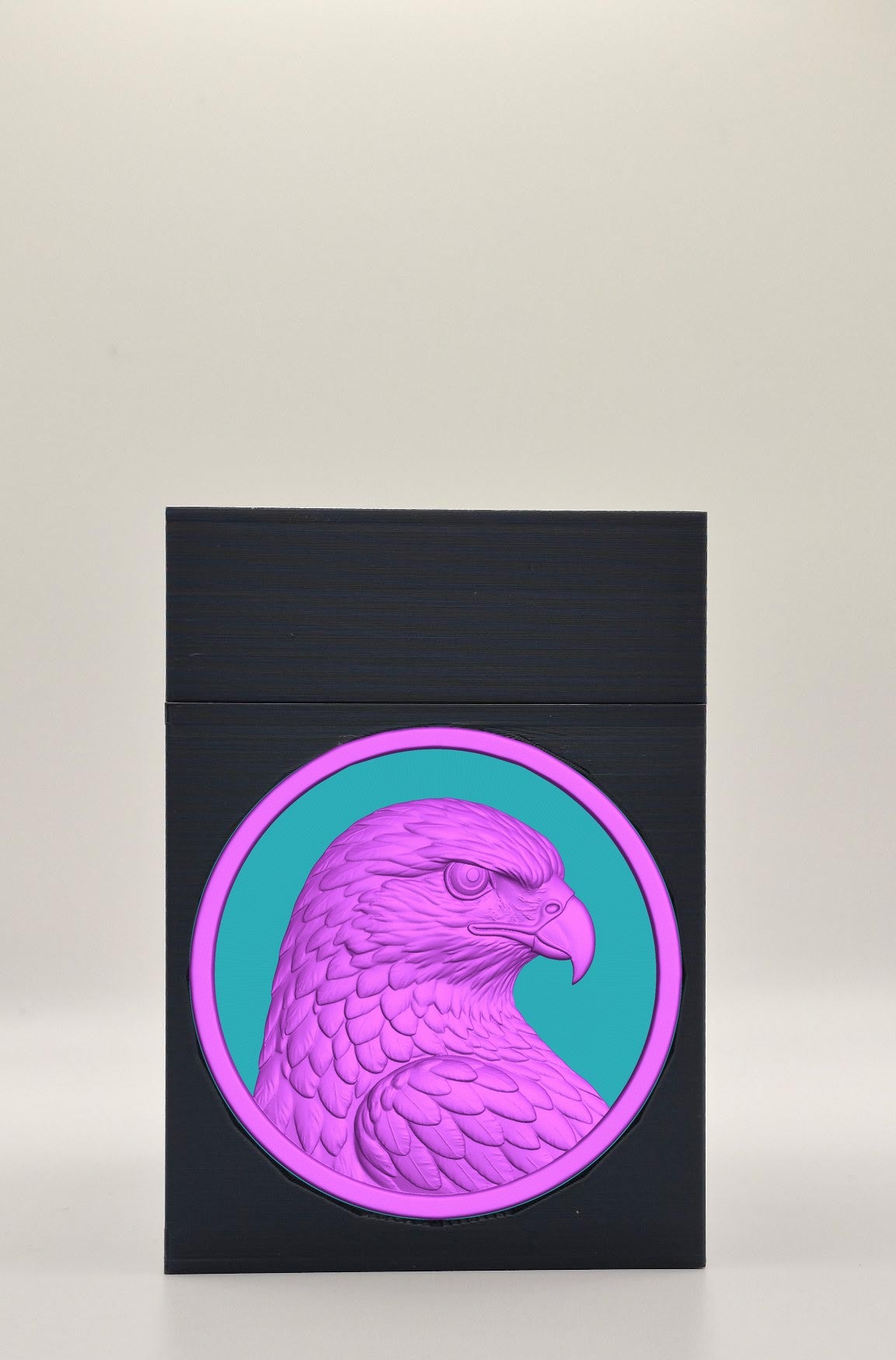 Eagle Card Box — Black