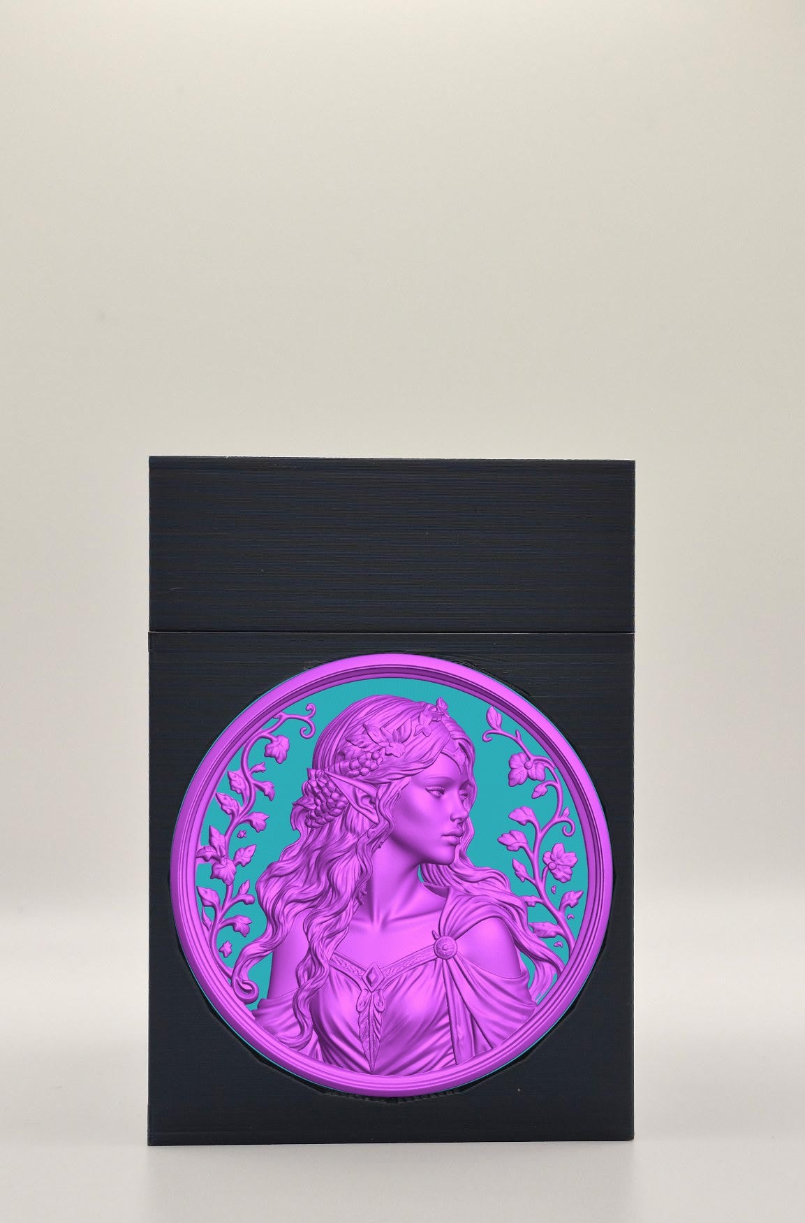 Elf Maiden Card Box — Black