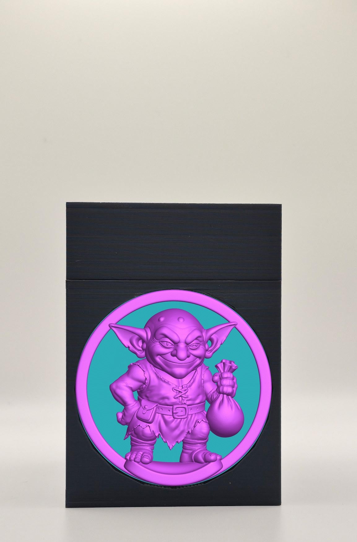 Greedy Goblin Card Box — Black