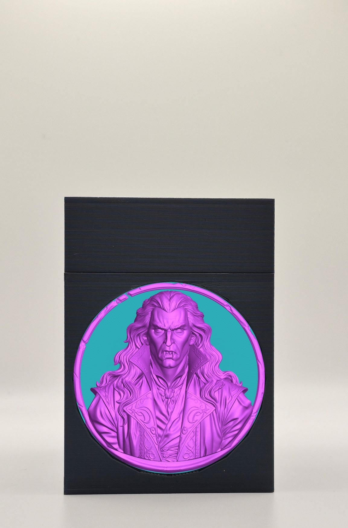 Gothic Vampire Card Box — Black