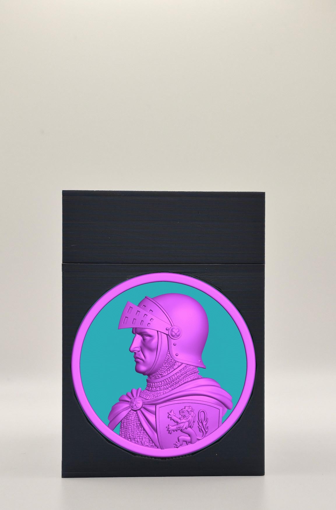 Knight Card Box — Black