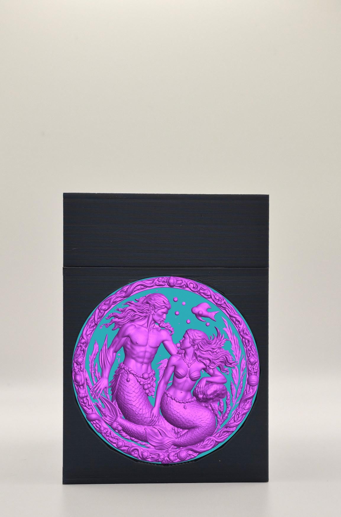 Merfolk Card Box — Black