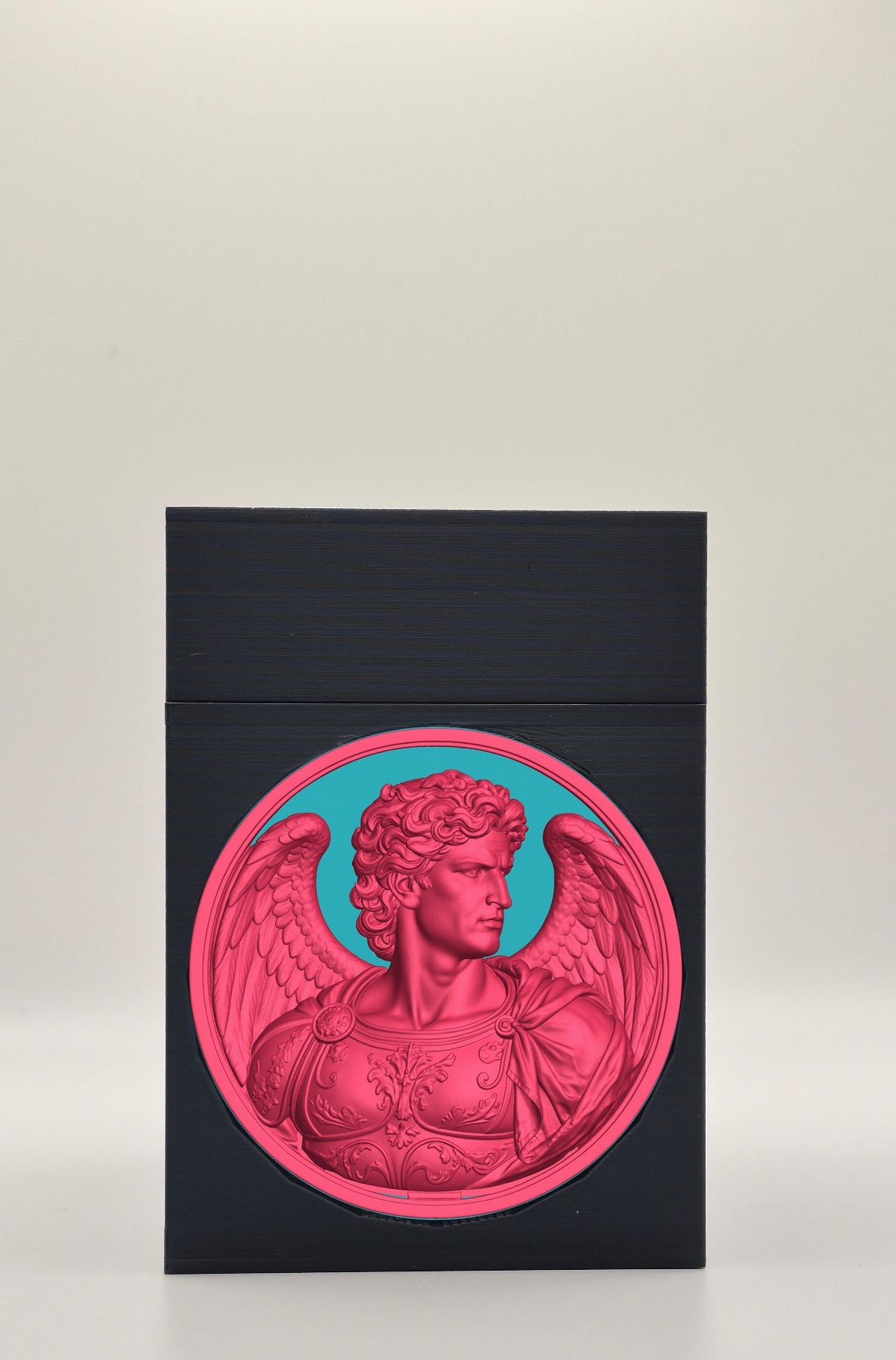 Angel Card Box — Black