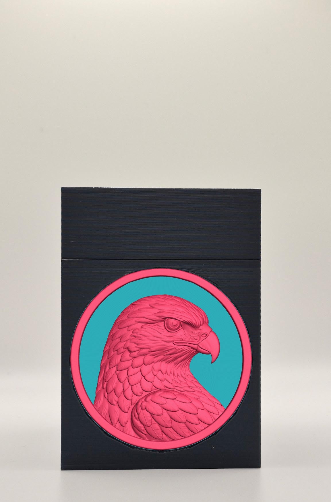 Eagle Card Box — Black