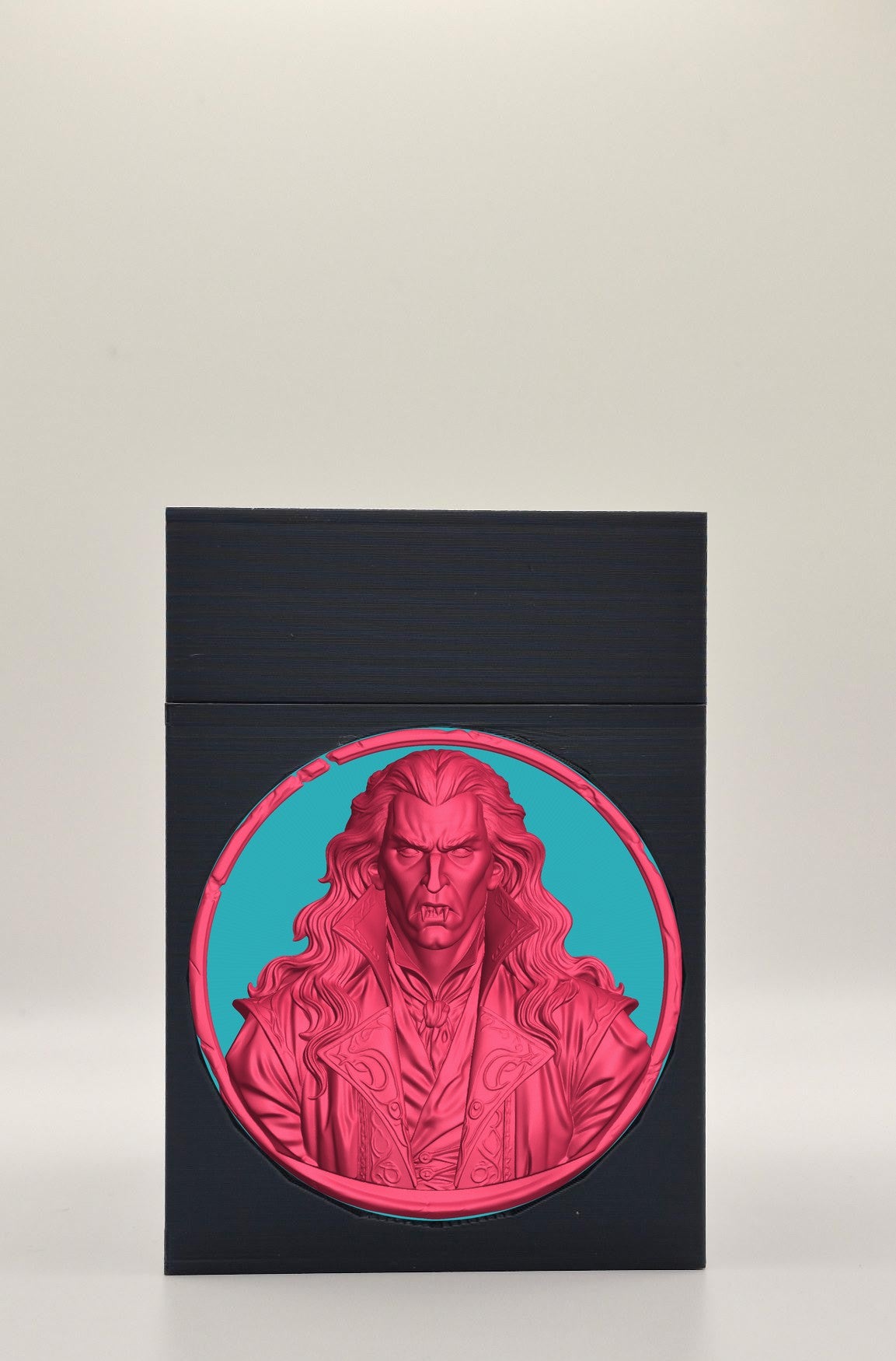 Gothic Vampire Card Box — Black