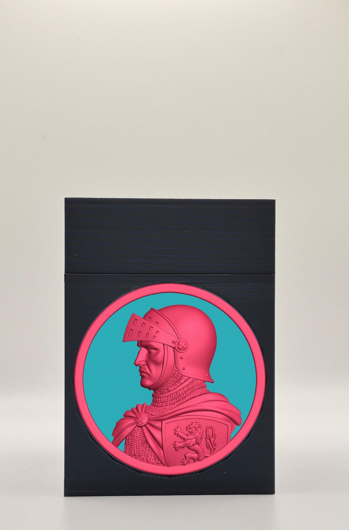 Knight Card Box — Black